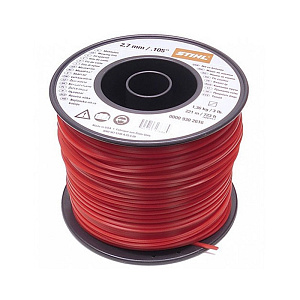 Čtvercová žací struna 2,7 mm / 208 m