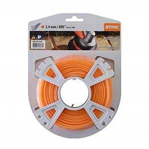 Čtvercová žací struna 2,4 mm / 41 m