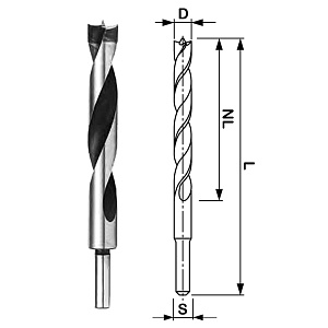 FISCH Vrták spirálový 4x43/75 HW
