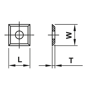 VBD L-142 - 14x14x2.0 - U, předřez