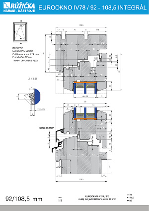 EUROOKNO IV 78  92 - 108,5 INTEGRÁL